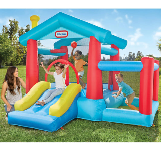 Inflatable Play House Bouncer with Slide & Extended Play Area