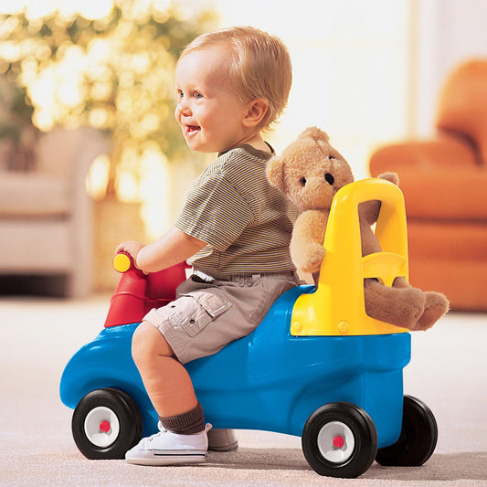 Push & Ride Racer – 2-in-1 Toddler Ride-On & Walker