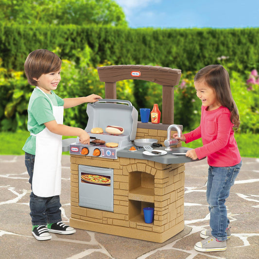 Cook 'n Play Outdoor BBQ – Play Grill with Food Accessories