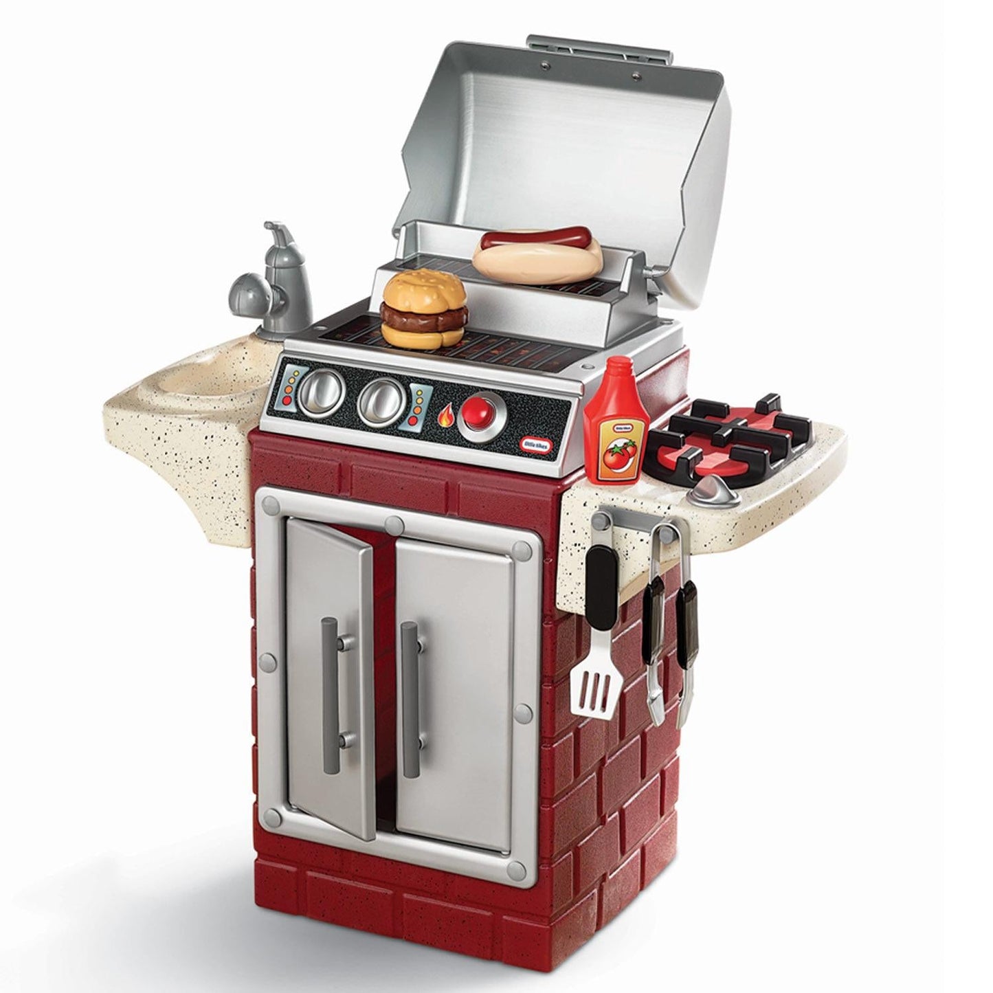 Backyard Barbecue Get Out 'n' Grill – Grill Playset with Food and Utensils