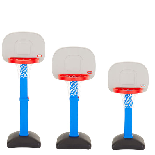 TotSports Easy Score Basketball Set with 3 Basketballs
