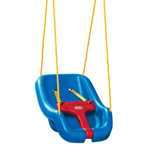 2-in-1 Snug 'n Secure Swing - Blue with T-Bar and Adjustable Straps