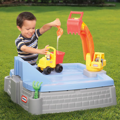 Big Digger Sandbox with Crane and Lid