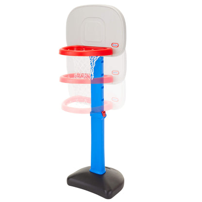 TotSports Easy Score Basketball Set with 3 Basketballs