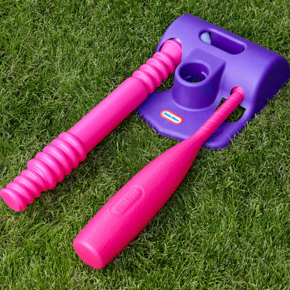 TotSports™ T-Ball Set with 5 Balls-Pink