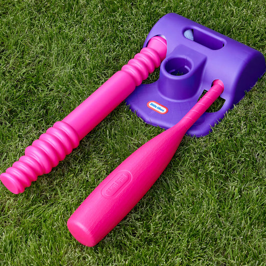 TotSports™ T-Ball Set with 5 Balls-Pink