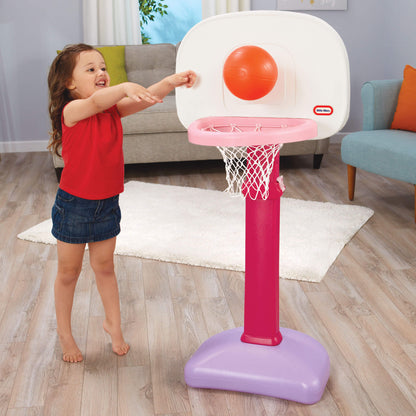 TotSports™ Easy Score Basketball Set - Pink