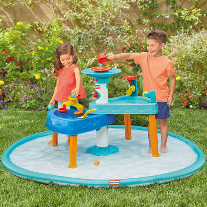 3-in-1 Splash 'n Grow Water Table – Adjustable Heights, Splash Pad & Fun Accessories