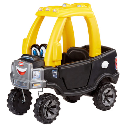 Cozy Truck Ride-On - Pickup Truck with Working Door, Tailgate & Durable Wheels