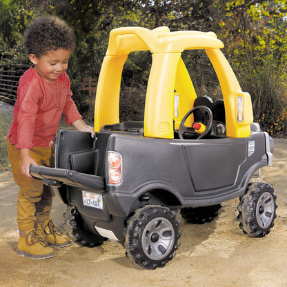 Cozy Truck Ride-On - Pickup Truck with Working Door, Tailgate & Durable Wheels